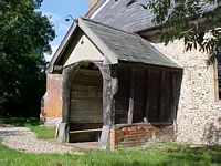 Porch from the east.