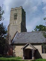 The church taken from the south.